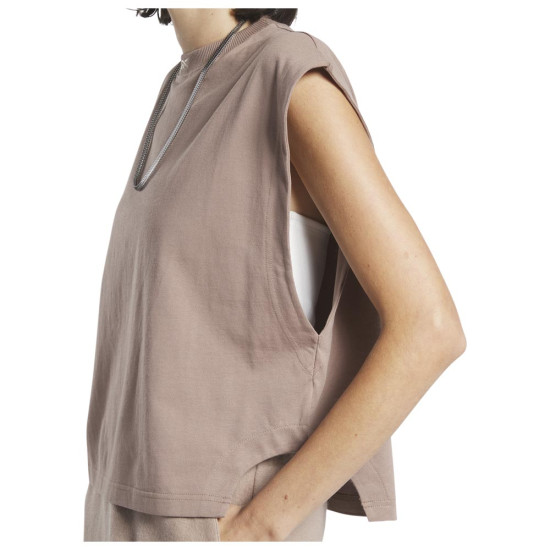 Reebok Γυναικεία αμάνικη μπλούζα Jersey Muscle Tank top Reebok Γυναικεία αμάνικη μπλούζα Jersey Muscle Tank top